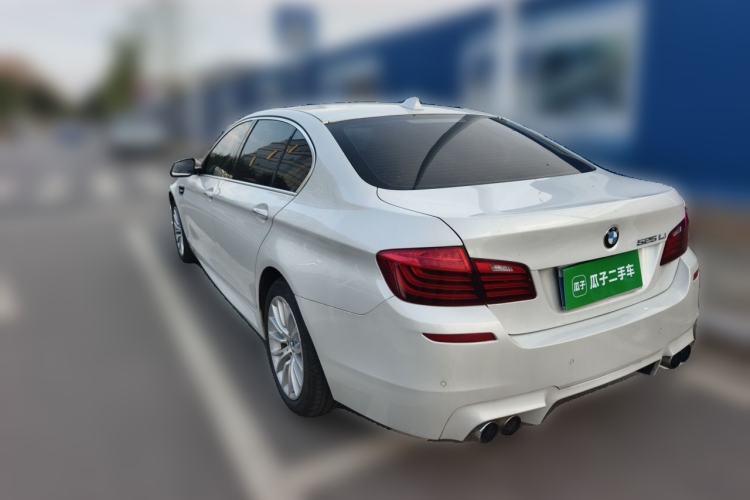 Used BMW 5 Series 2014 525Li Luxury Design Package Rear Left 45 Deg