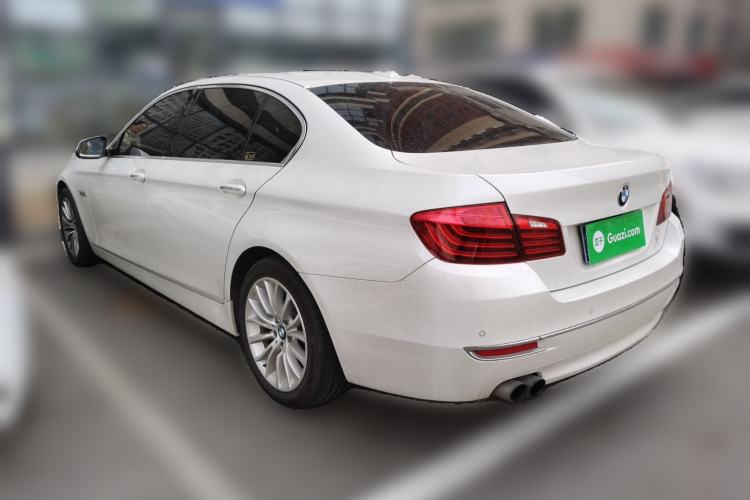Used BMW 5 Series 2014 525Li Luxury Design Package Rear Left 45 Deg
