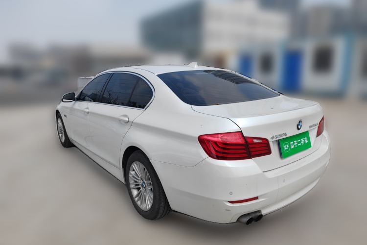 Used BMW 5 Series 2014 525Li Leading Model Rear Left 45 Deg