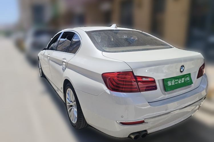 Used BMW 5 Series 2014 525Li Luxury Design Package Rear Left 45 Deg