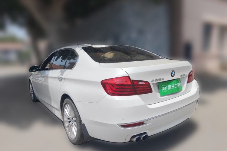 Used BMW 5 Series 2014 525Li Luxury Design Package Rear Left 45 Deg