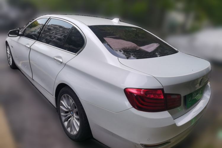 Used BMW 5 Series 2014 525Li Luxury Design Package Rear Left 45 Deg