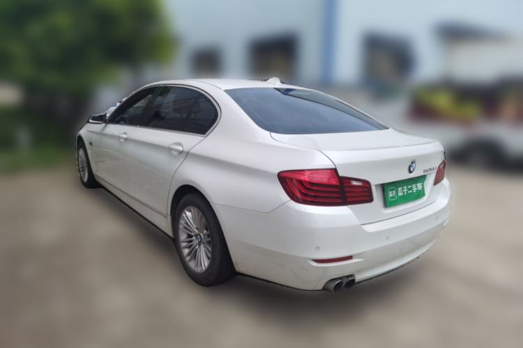 Used BMW 5 Series 2014 525Li Leading Model Rear Left 45 Deg