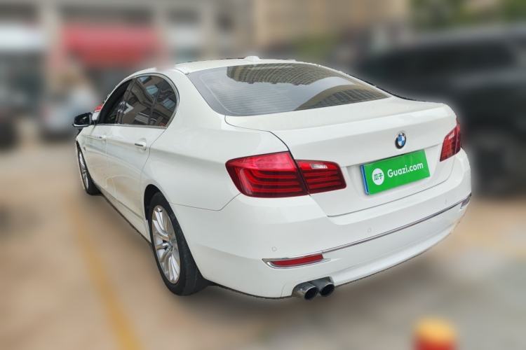 Used BMW 5 Series 2014 525Li Luxury Design Package Rear Left 45 Deg