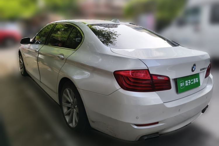 Used BMW 5 Series 2014 535Li Leading Model Rear Left 45 Deg