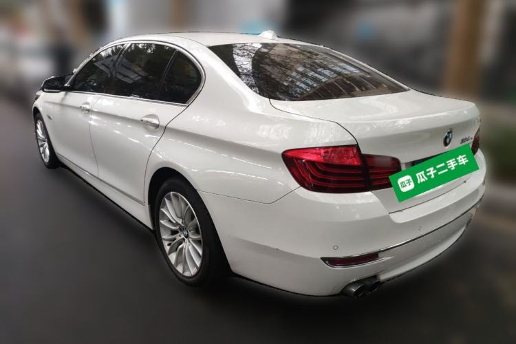 Used BMW 5 Series 2014 525Li Luxury Design Package Rear Left 45 Deg