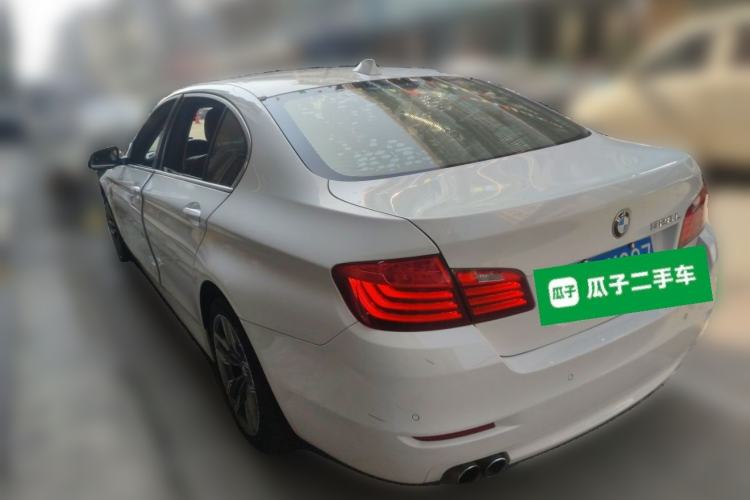 Used BMW 5 Series 2014 528Li Leading Model Rear Left 45 Deg