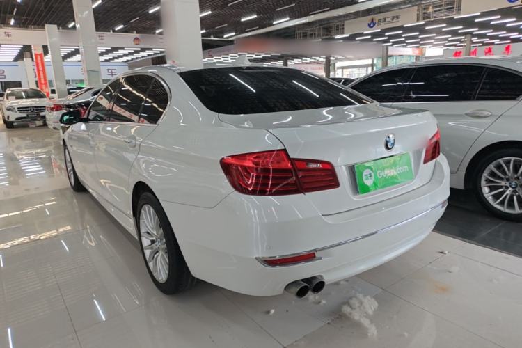 Used BMW 5 Series 2014 525Li Luxury Design Package Rear Left 45 Deg