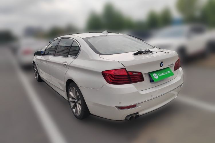 Used BMW 5 Series 2014 525Li Luxury Design Package Rear Left 45 Deg