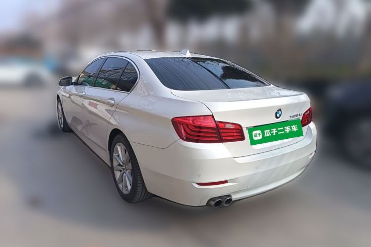 Used BMW 5 Series 2014 528Li Leading Model Rear Left 45 Deg