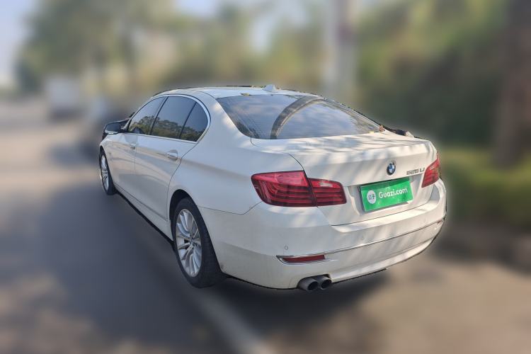 Used BMW 5 Series 2014 525Li Luxury Design Package Rear Left 45 Deg