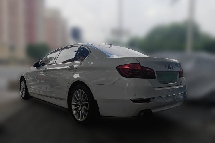 Used BMW 5 Series 2014 525Li Luxury Design Package Rear Left 45 Deg
