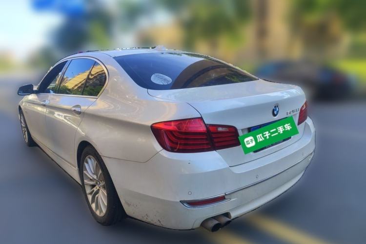 Used BMW 5 Series 2014 525Li Luxury Design Package Rear Left 45 Deg