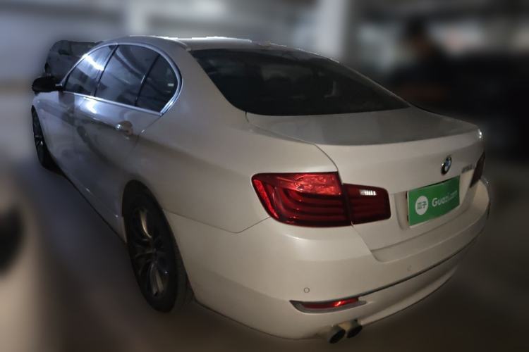 Used BMW 5 Series 2014 525Li Luxury Design Package Rear Left 45 Deg