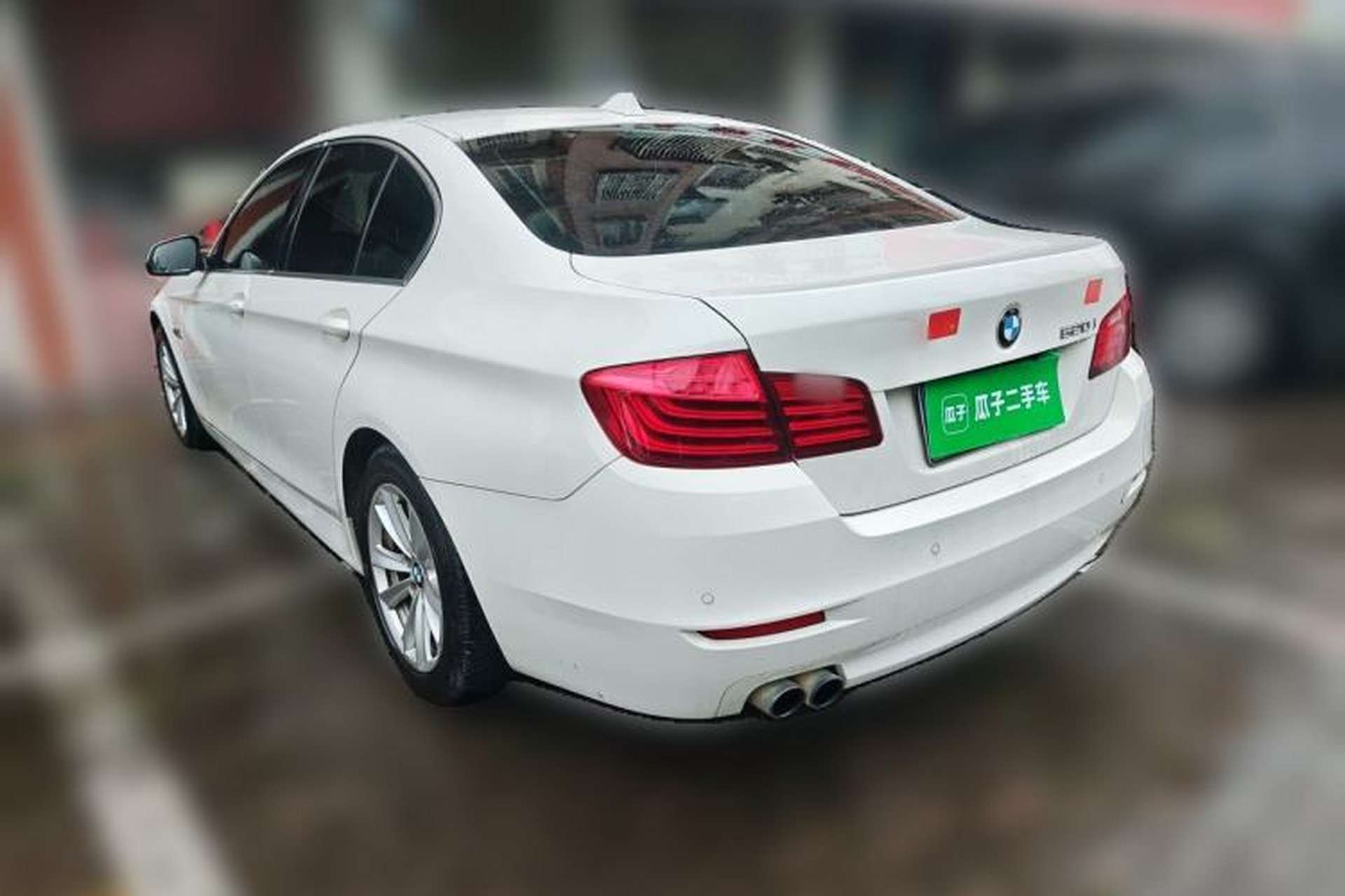 Used BMW 5 Series 2014 520i Elegant Edition Rear Left 45 Deg