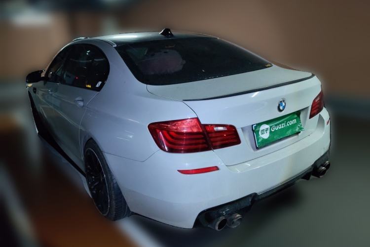 Used BMW 5 Series 2014 530Li Leading Model Rear Left 45 Deg