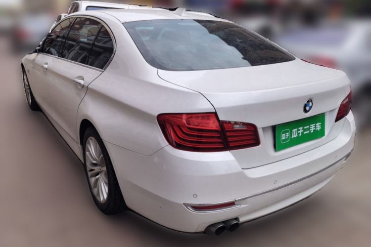 Used BMW 5 Series 2014 525Li Luxury Design Package Rear Left 45 Deg