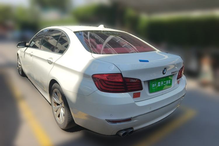 Used BMW 5 Series 2014 525Li Luxury Design Package Rear Left 45 Deg