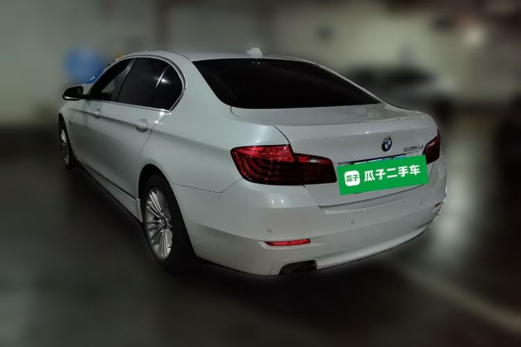 Used BMW 5 Series 2014 525Li Leading Model Rear Left 45 Deg