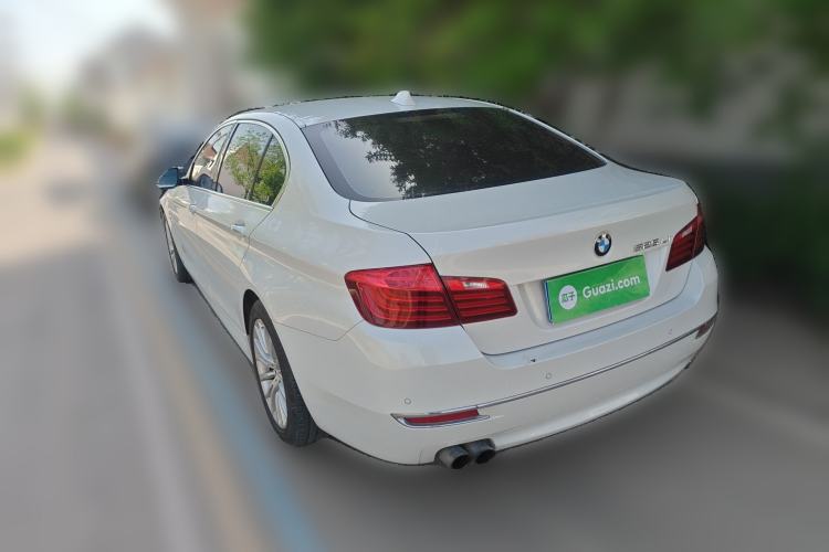 Used BMW 5 Series 2014 525Li Luxury Design Package Rear Left 45 Deg