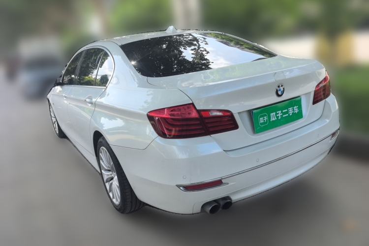 Used BMW 5 Series 2014 525Li Luxury Design Package Rear Left 45 Deg