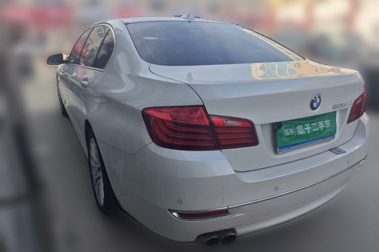 Used BMW 5 Series 2014 525Li Luxury Design Package Rear Left 45 Deg