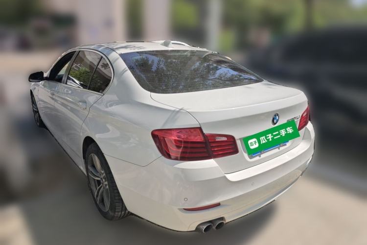 Used BMW 5 Series 2014 530Li Leading Model Rear Left 45 Deg