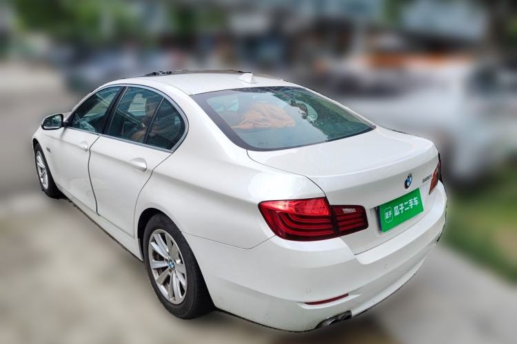 Used BMW 5 Series 2014 520i Elegant Edition Rear Left 45 Deg