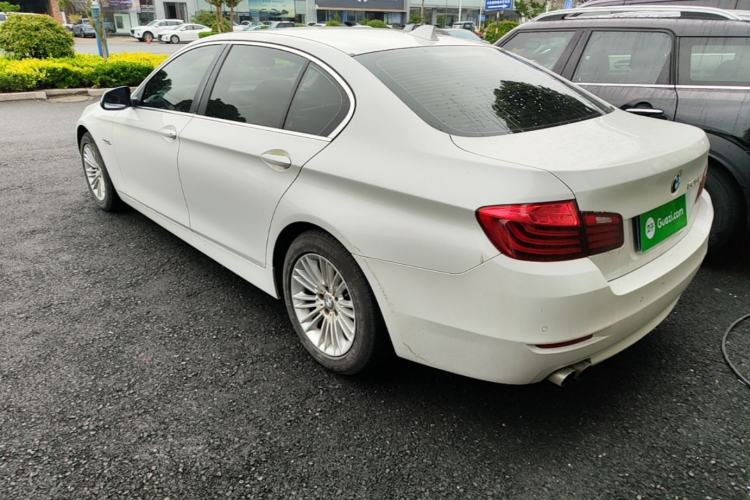 Used BMW 5 Series 2014 525Li Leading Model Rear Left 45 Deg