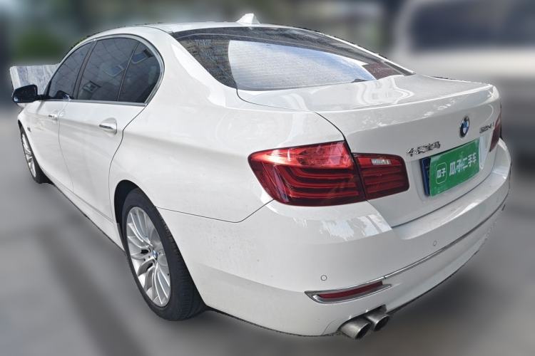 Used BMW 5 Series 2014 525Li Luxury Design Package Rear Left 45 Deg