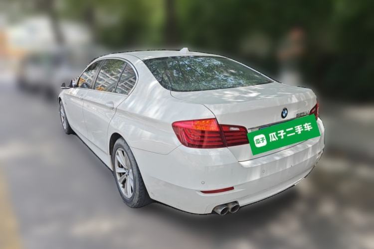 Used BMW 5 Series 2014 520Li Elegant Model Rear Left 45 Deg