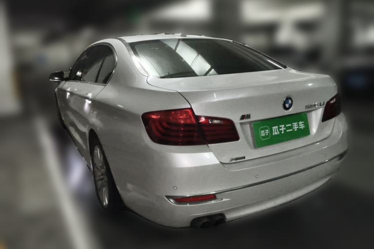 Used BMW 5 Series 2014 525Li Luxury Design Package Rear Left 45 Deg