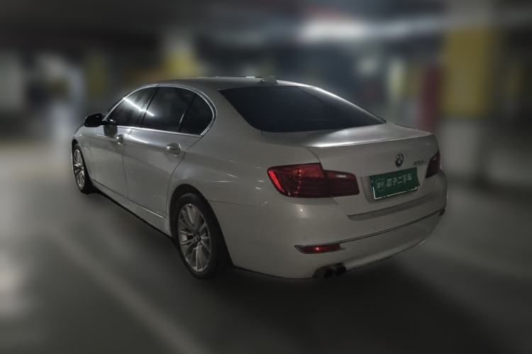 Used BMW 5 Series 2014 525Li Luxury Design Package Rear Left 45 Deg
