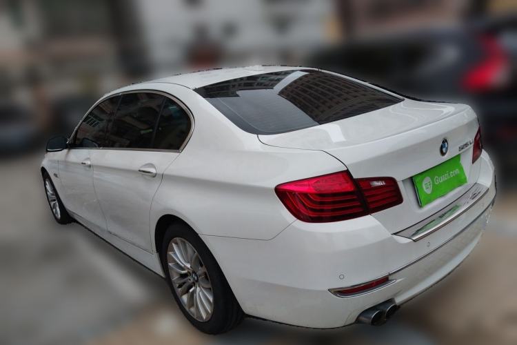 Used BMW 5 Series 2014 525Li Luxury Design Package Rear Left 45 Deg