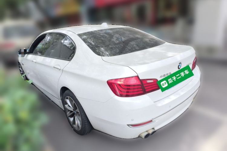 Used BMW 5 Series 2014 525Li Luxury Design Package Rear Left 45 Deg