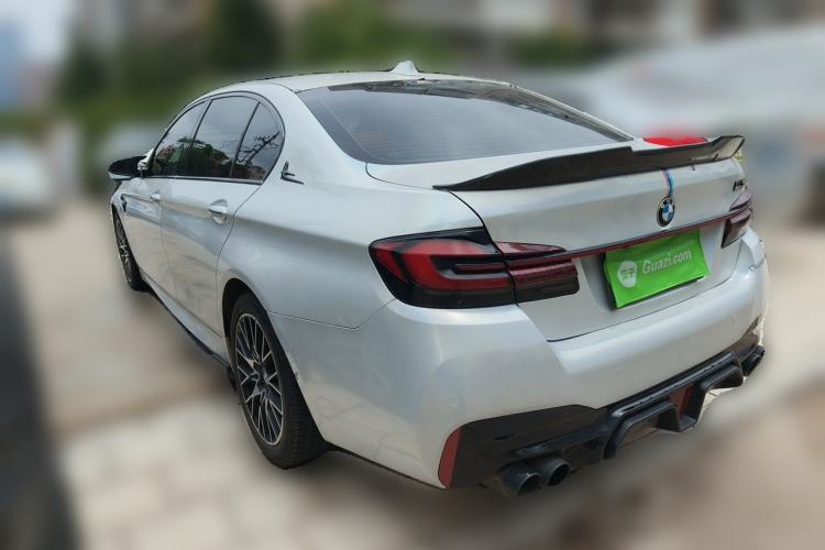 Used BMW 5 Series 2014 525Li Fashion Design Package Rear Left 45 Deg