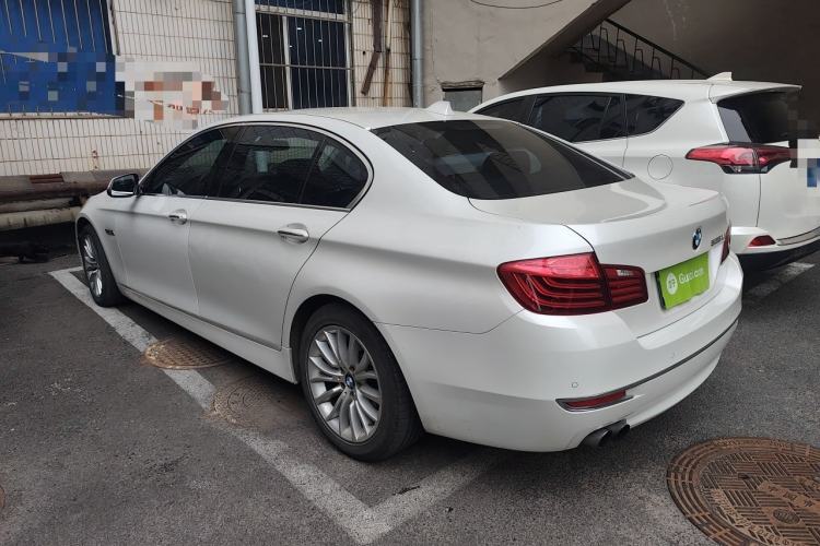 Used BMW 5 Series 2014 525Li Luxury Design Package Rear Left 45 Deg