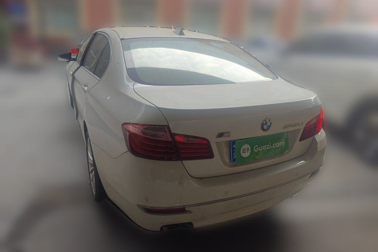 Used BMW 5 Series 2014 525Li Luxury Design Package Rear Left 45 Deg