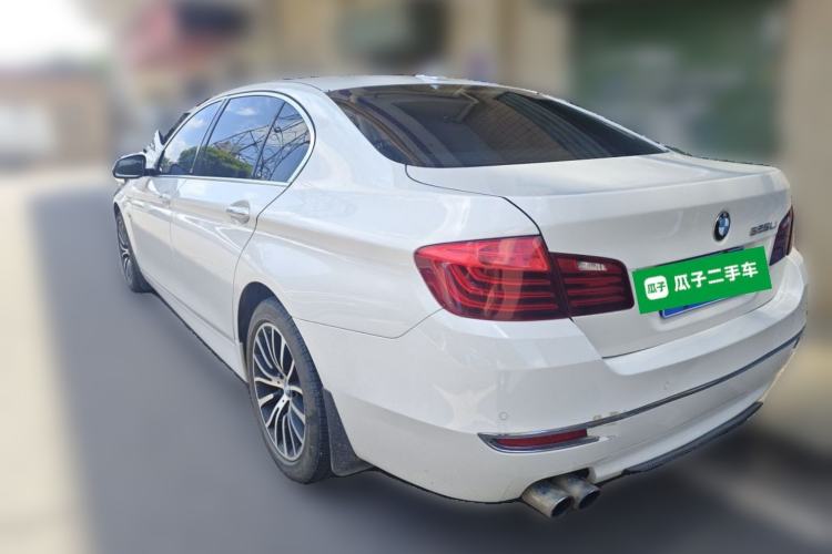 Used BMW 5 Series 2014 525Li Leading Model Rear Left 45 Deg