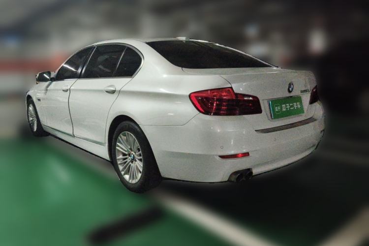 Used BMW 5 Series 2014 525Li Leading Model Rear Left 45 Deg