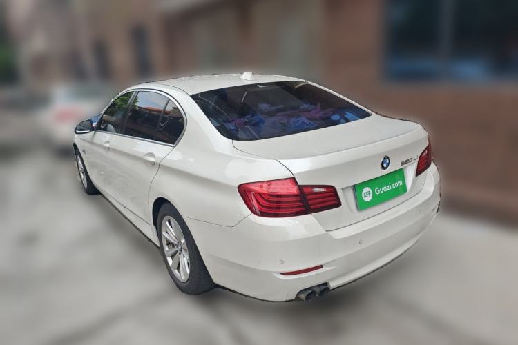 Used BMW 5 Series 2014 520Li Elegant Model Rear Left 45 Deg