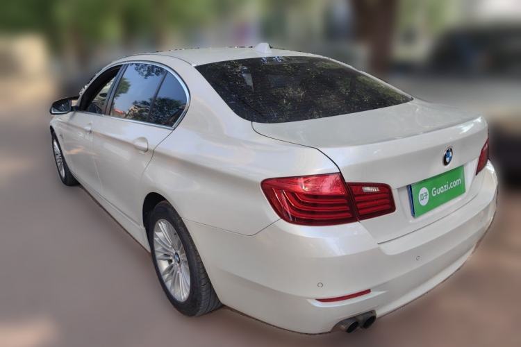 Used BMW 5 Series 2014 525Li Leading Model Rear Left 45 Deg