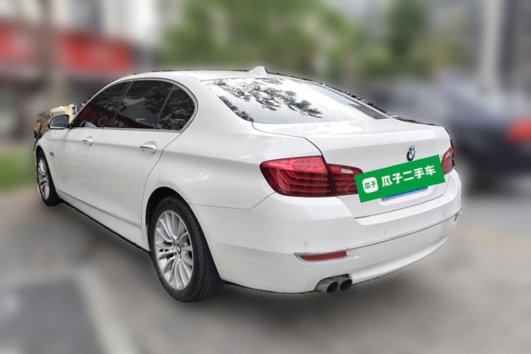 Used BMW 5 Series 2014 525Li Luxury Design Package Rear Left 45 Deg