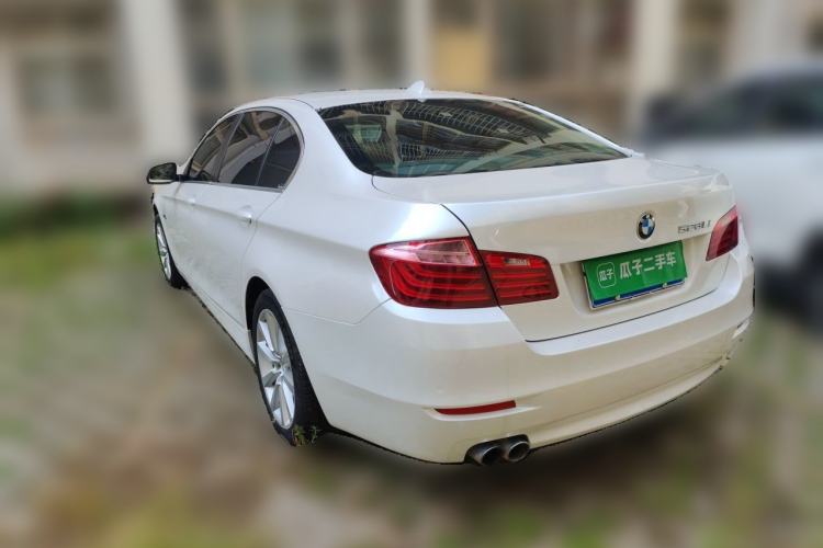 Used BMW 5 Series 2014 528Li Leading Model Rear Left 45 Deg
