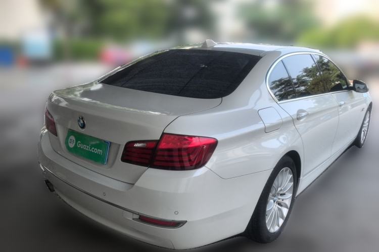 Used BMW 5 Series 2014 525Li Luxury Design Package Rear Right 45 Deg