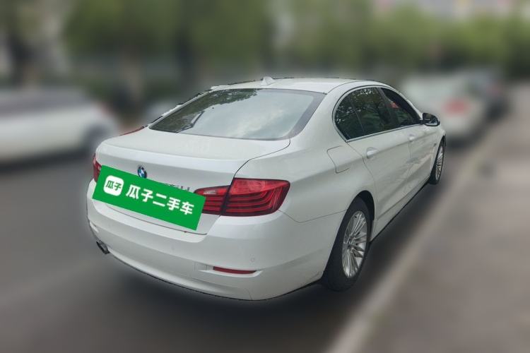 Used BMW 5 Series 2014 525Li Leading Model Rear Right 45 Deg