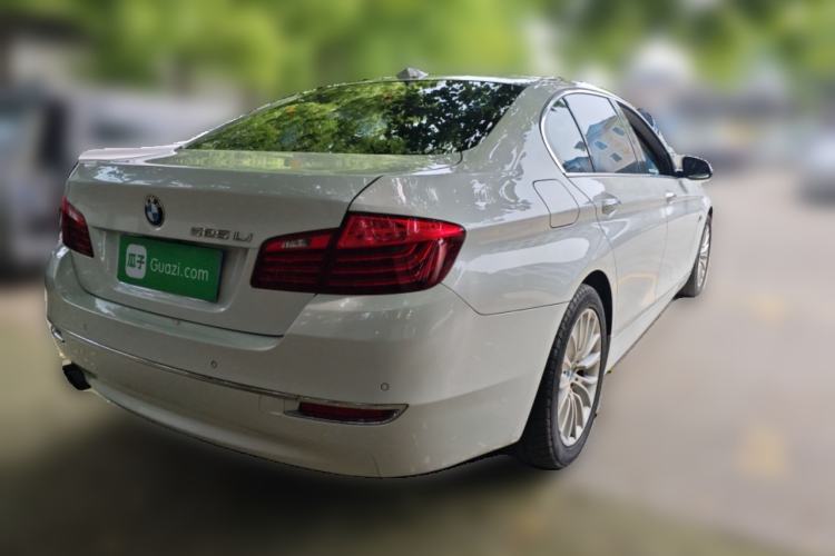 Used BMW 5 Series 2014 525Li Luxury Design Package Rear Right 45 Deg