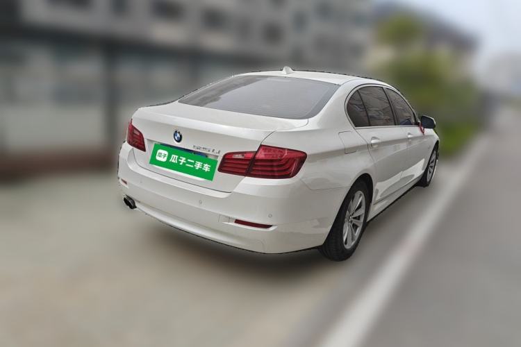 Used BMW 5 Series 2014 520Li Elegant Model Rear Right 45 Deg