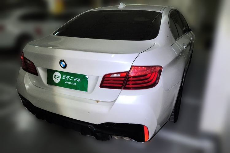 Used BMW 5 Series 2014 525Li Luxury Design Package Rear Right 45 Deg