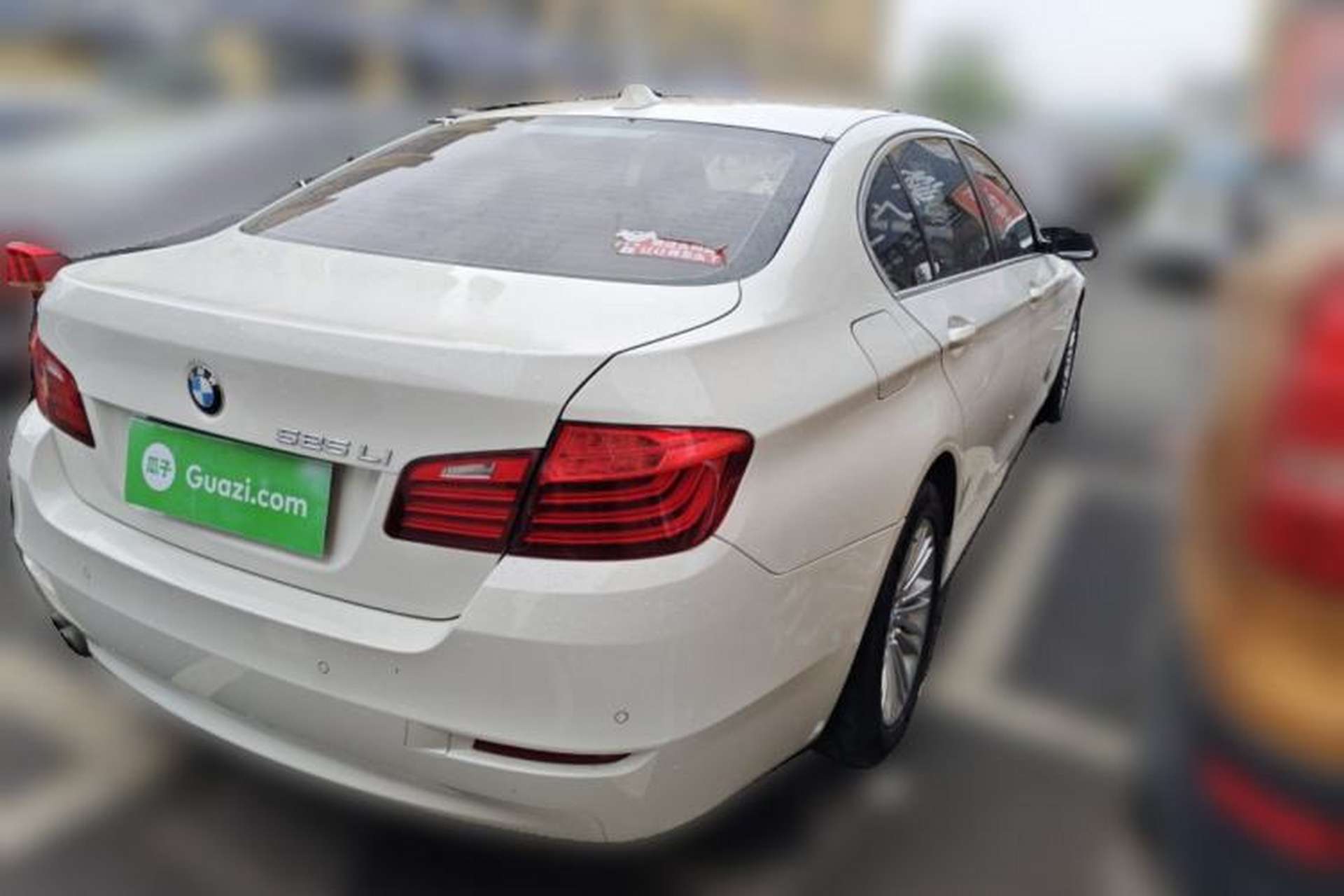 Used BMW 5 Series 2014 525Li Leading Model Rear Right 45 Deg